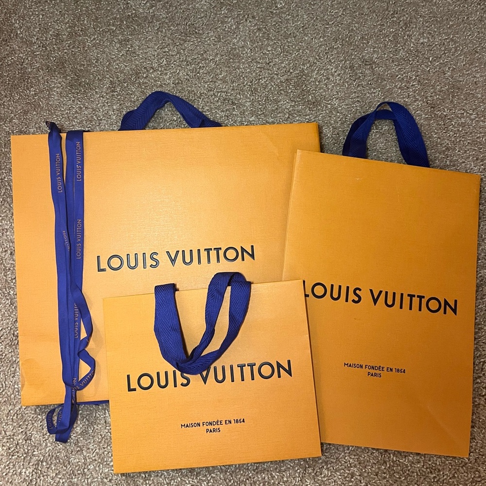 Louis Vuitton Shopping Bags Set
